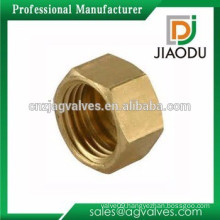 factory price good sale cw617n brass hexagonal screw cap for pex al pex pipes